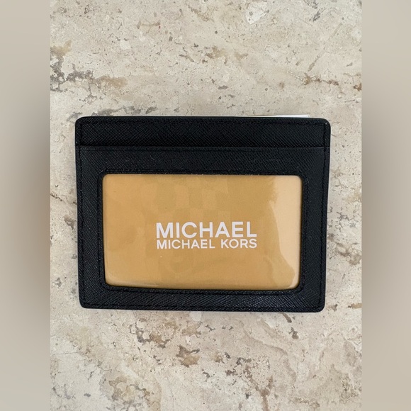 NEW! Michael Kors Slim Wallet Card Holder Leather - Picture 2 of 4